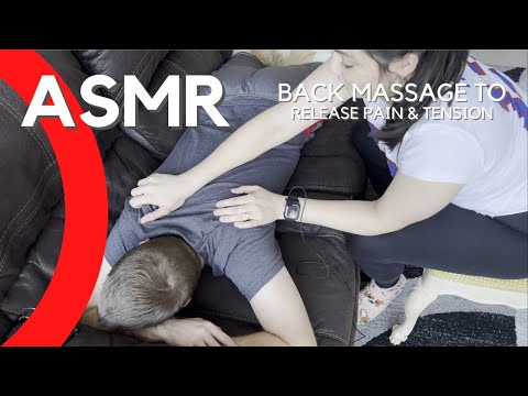 ASMR Best Back Massage, Trace, & Scratch for Pain & Tension | No Talking | Unintentional Style ASMR