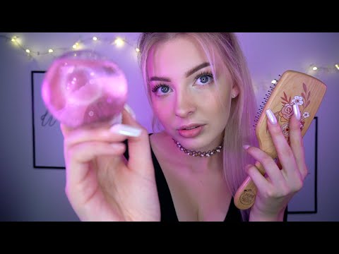 ASMR Best Friend Does Your SKINCARE 💜 (PERSONAL ATTENTION)   • ROLEPLAY with ASMR JANINA 👸
