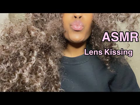 ASMR POV Lens Kissing For 1 Min
