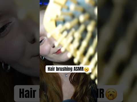 ASMR shorts every day🥱Watch more #asmr on my channel 🐝#hairbrushingasmr#hairasmr#асмр#асмрволосы