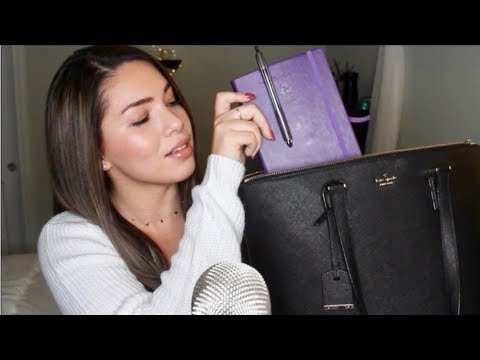ASMR - Updated What's in My (Work) Bag!