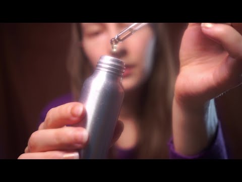 ASMR ♡ Hair Treatment + Aloe Face Mask (fizzy drink, foam, brushing, layered sounds)