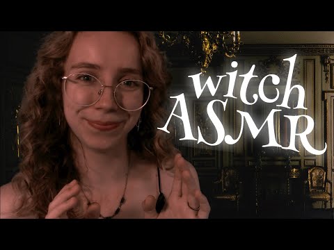 ASMR || Witch enchants you and cheers you up at a Halloween Ball 🧙‍♀️👗 (Role-Play)