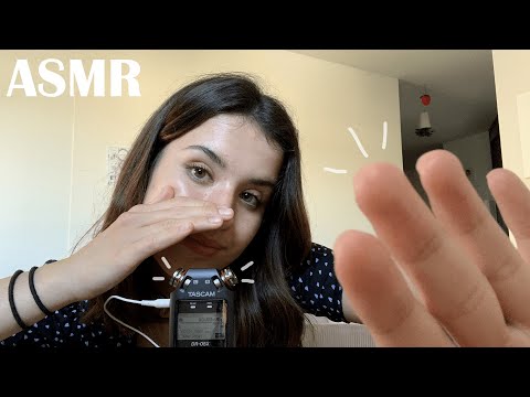 ASMR FR || Close up et bruits de mains (avec le Tascam DR-05X)