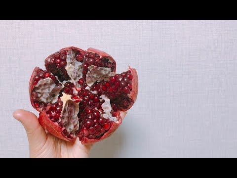 [한국어 Korean ASMR] 아삭아삭 석류 이팅 (Eating Crunchy Pomegranate)