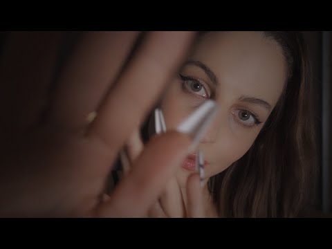ASMR Pinching with Long Nails | Energy Treatment (random) Close to Face triggers