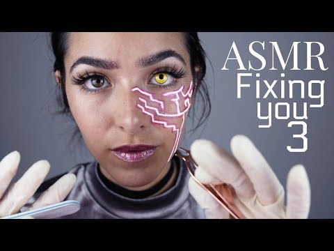 ASMR Fixing You 3 (3DIO: Gloves sounds, Ear cleaning, Face Brushing, Scratching sounds and +
