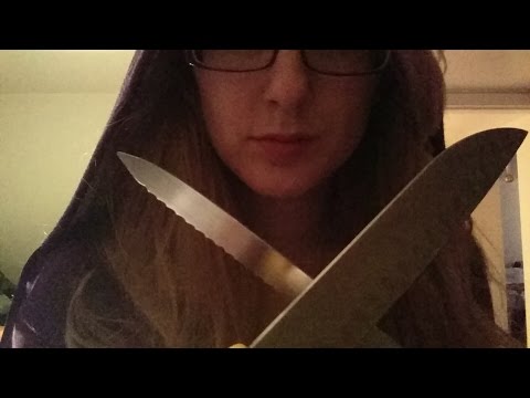 ASMR Torture Role Play Part 2 - Accent, Soft spoken & Whisper, Tapping, Knife sounds