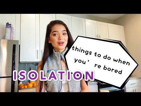 8 things to do when you're bored at home | things to do at home | Quarantine #withme