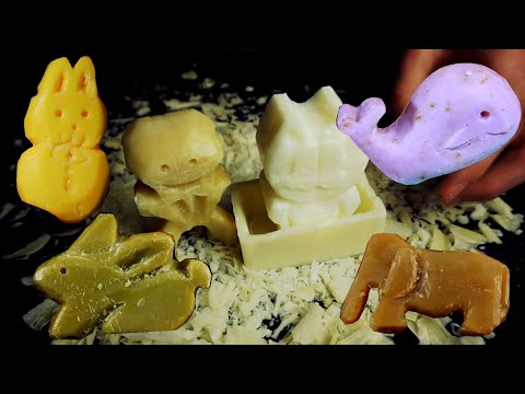 ASMR Soap carving (MEGA compilation)
