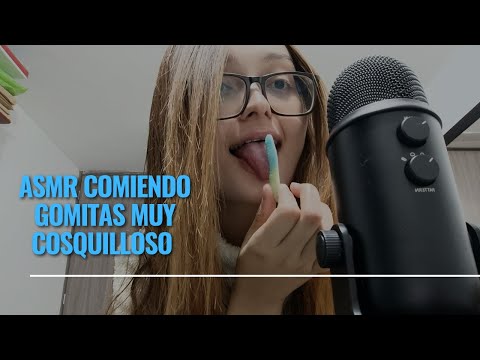 ASMR | 👅 COMIENDO GOMITAS (Sonidos Chiclosos y Mouth Sounds)