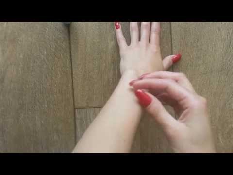 ASMR- Hand and arm massage tracing with fingers