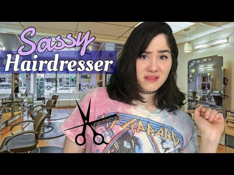 ASMR: invisible triggers/ Sassy Hairdresser RP/ Fast & Aggressive/ Soft spoken