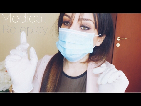 Medical Roleplay With Mask | Cranial Nerves Examination | ASMR Medico | Dr. Oriana