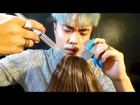 Tingliest Scalp Care Ever 💆🏻‍♀️ Satisfying ASMR • Korean Hair Roleplay