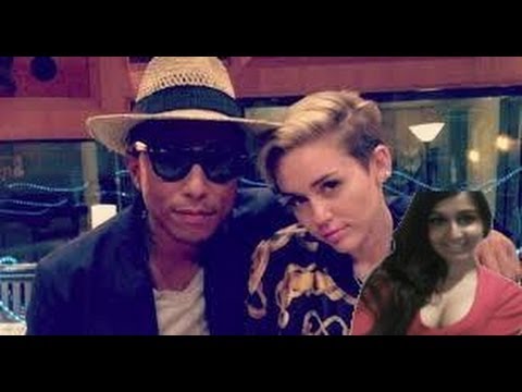 Pharrell williams defends Miley Cyrus Music Career and Behaviour ?! - video review
