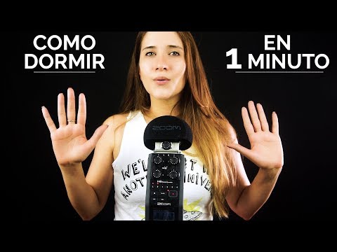 COMO DORMIR EN 1 MINUTO | Te explico como hacerlo! Adiós insomnio! Asmr Español