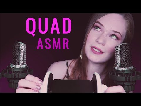 EXTRA Intense Quad ASMR: Lotion Ear Massage and Whispered Countdown (for those who have FOUR EARS)