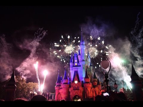 Compartilhando com vocês: "Wishes" Fireworks Show! - The Walt Disney World