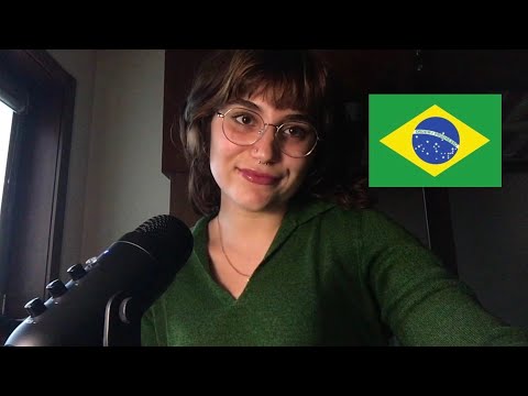 ASMR teaching you how to Flirt in Brazilian Portuguese 🇧🇷