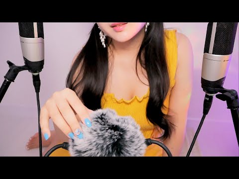 ASMR To Make You SO Sleepy...🌙 fluffy ocean sounds  Breathing & Blowing +inaudible