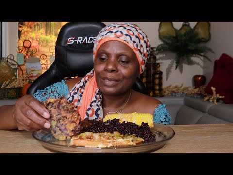 FIRST TIME TRYING CABBAGE PATTIES ASMR EATING SOUNDS