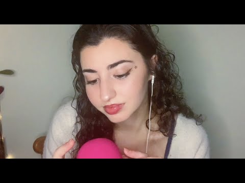 ASMR for Panic Attacks & Anxiety | plucking, affirmations, mic scratching