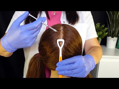 ASMR Sleep-Inducing Scalp Check & Hair Follicle Treatment w/ Tingly New Tools (Whispered)