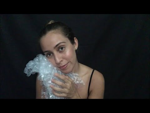 ASMR A Little mix of Bubble Wrap, Paper Ripping, and Sequins Sounds