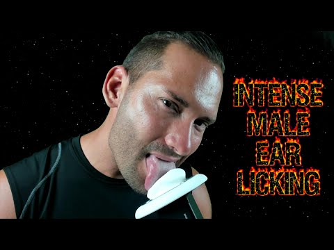 ASMR Intense Male Ear Licking