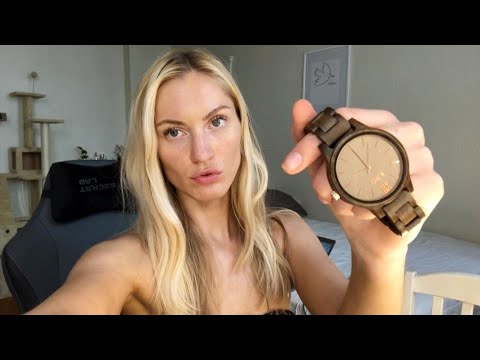 ASMR Gentle Wood Tapping and Scratching ft. JORD WOOD WATCHES