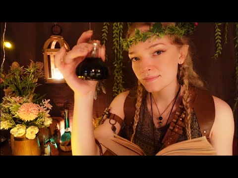 ASMR DnD Adventure Ep.1 🌿⚗️│ Alchemist makes you her Apprentice and gives you a Potion