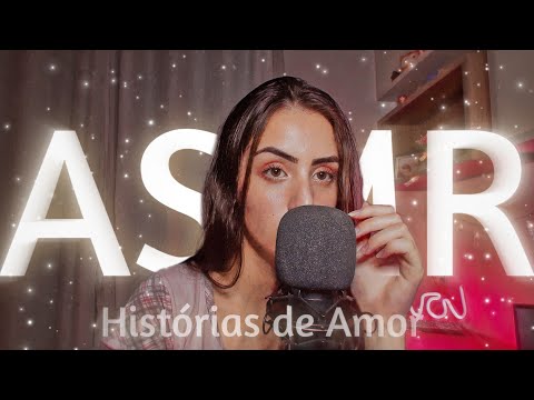 ASMR LENDO HISTÓRIAS DE AMOR ♥️