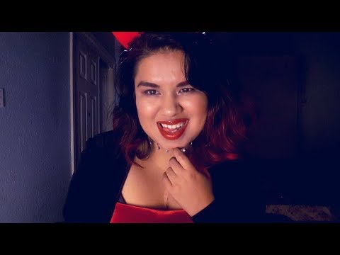 Devil's Daughter Halloween ASMR Roleplay - Close-up Whispering