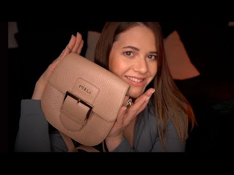 ASMR Sanftes Whats in my BAG *Weekend Edition* Whisper & Tappingsounds in German/Deutsch