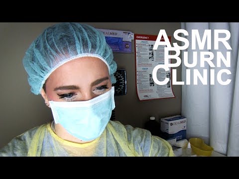 ASMR Medical - Burn Clinic Role Play