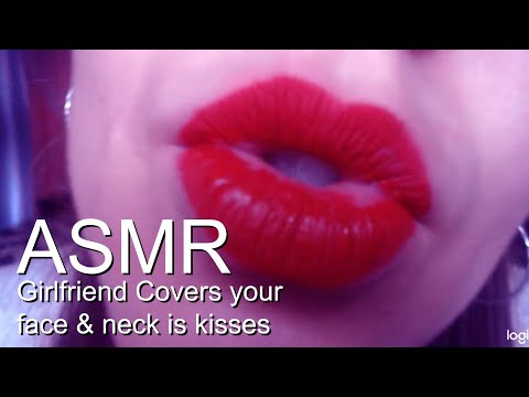 Girlfriend comforts you, Covering you in kisses, Up-close Personal Attention ❤️ Mouth sounds