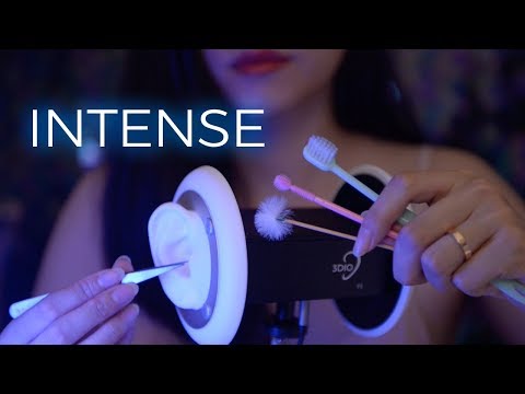 ASMR Intense 3Dio Triggers to Cure Your Tingle Immunity (No Talking)