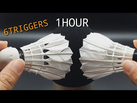 1HOUR - ASMR 6Triggers - Scratching Microphone with 6 Things - Scratching Mic (NO TALKING VIDEOS)