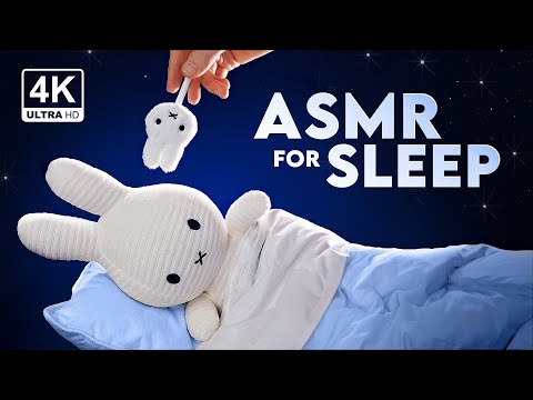 ASMR for People Who Want to Sleep ASAP - Powerful Triggers and Soft Whispers from Ear to Ear (4K)