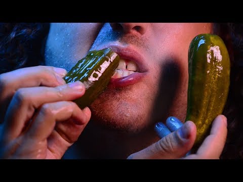 Pickle ASMR Eating Sounds No Talking 👅 Big Crunch😻 Intense 먹방