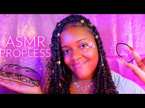 ASMR - DOING YOUR MAKEUP💄✨+ MAKING YOU DINNER 🍔✨| PROPLESS, MOUTH SOUNDS, VISUALS 💖