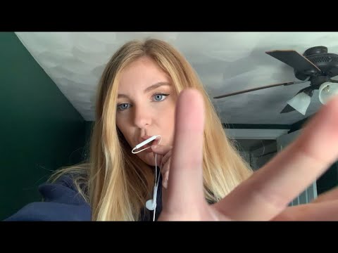 ASMR TRIGGER WORDS AND HAND MOVEMENTS