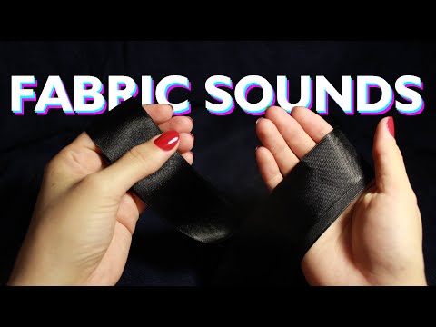 ASMR FABRIC SOUNDS, FABRIC SCRATCHING, FABRIC RUBBING, ASMR NO TALKING TRIGGERS WITH TINGLES.