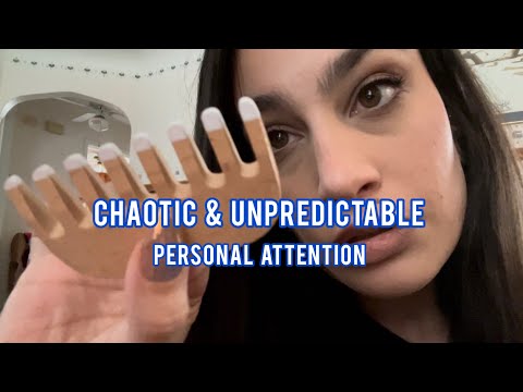 Fast & Chaotic ASMR Personal Attention w/ Visuals