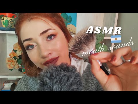 ASMR Mouth sounds visual y muchos tingles💤😴