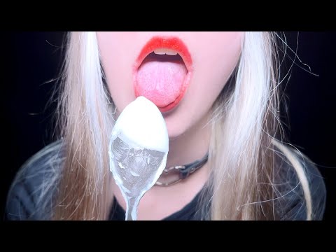 ASMR | Licking | Wet Mouth Sounds | Eating Yogurt & Ears | Body Triggers | Scratching & Fast Licking