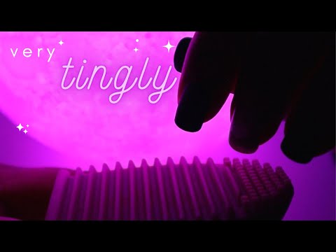 ASMR | Lo-Fi Scratching Silicone Makeup Brush Cleaner for Sleep (Very Tingly) - No Talking