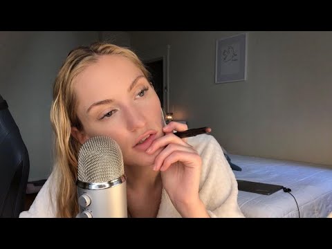 ASMR Doing My Makeup! INTENSE UP-CLOSE WHISPERS 500% Volume