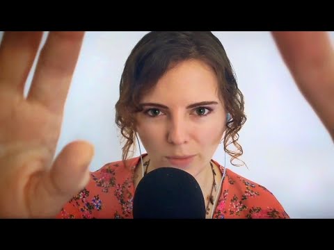 ASMR Mic Blowing and Soft Hand Movements 💨